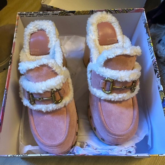 NWT Jeffrey Campbell Delanie Clog - Picture 2 of 3